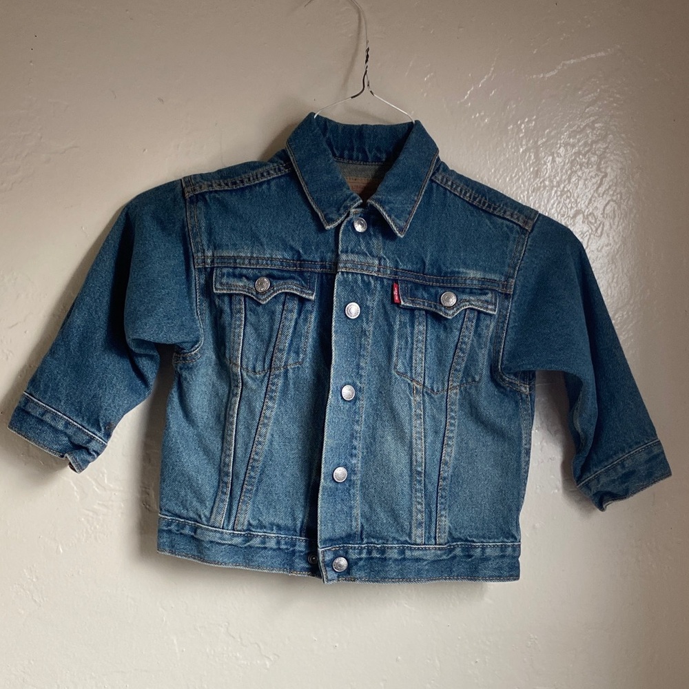 Levi's Classic Blue Denim Jacket for Kids